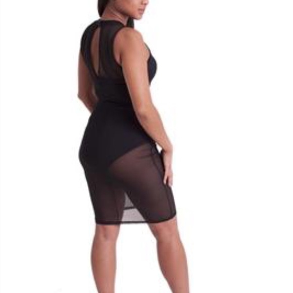 Sexy Black Mesh Bodycon Dress ❤️FINAL price ❤️ - Picture 2 of 2